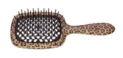 Janeke SUPERBRUSH with leopard print black